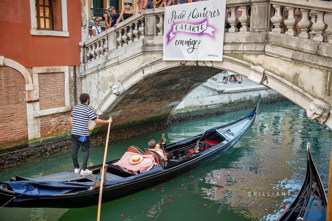 01d Popping the question on a gondola in Venice Italy