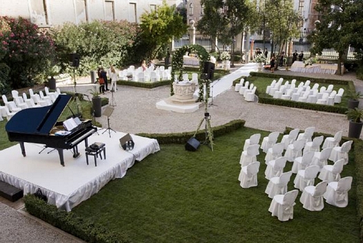 Civil marriage at Ca Vendramin Calergi Palace Venice
