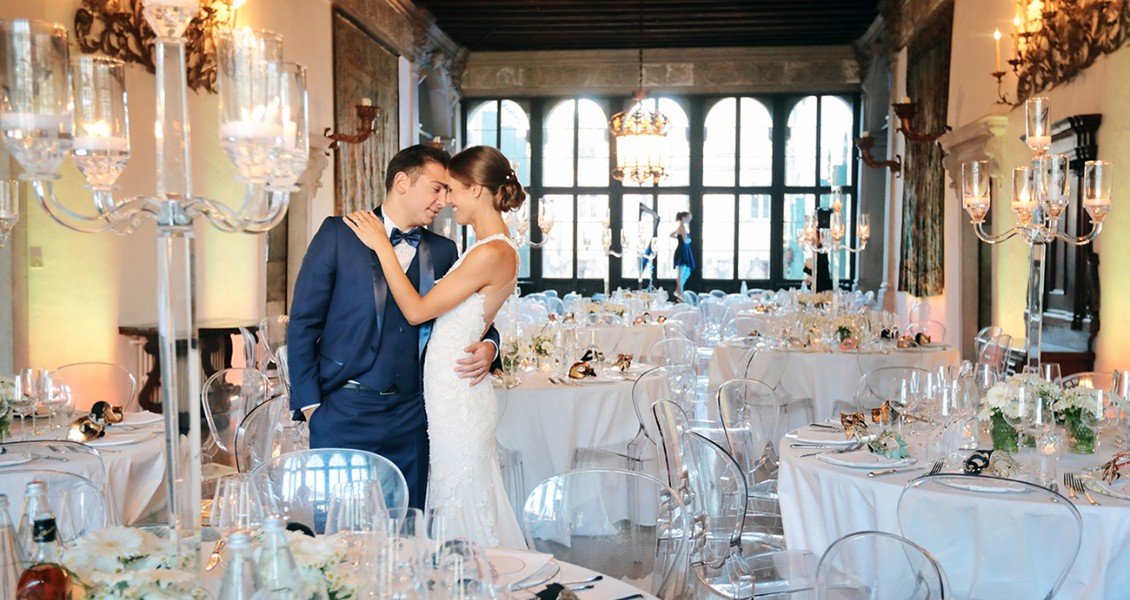 Wedding in Venice at Palazzo Contarini Polignac