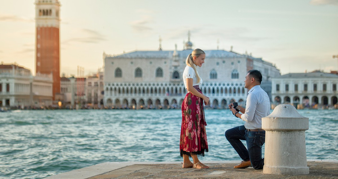 Proposing in Venice why choosing San Maggiore island