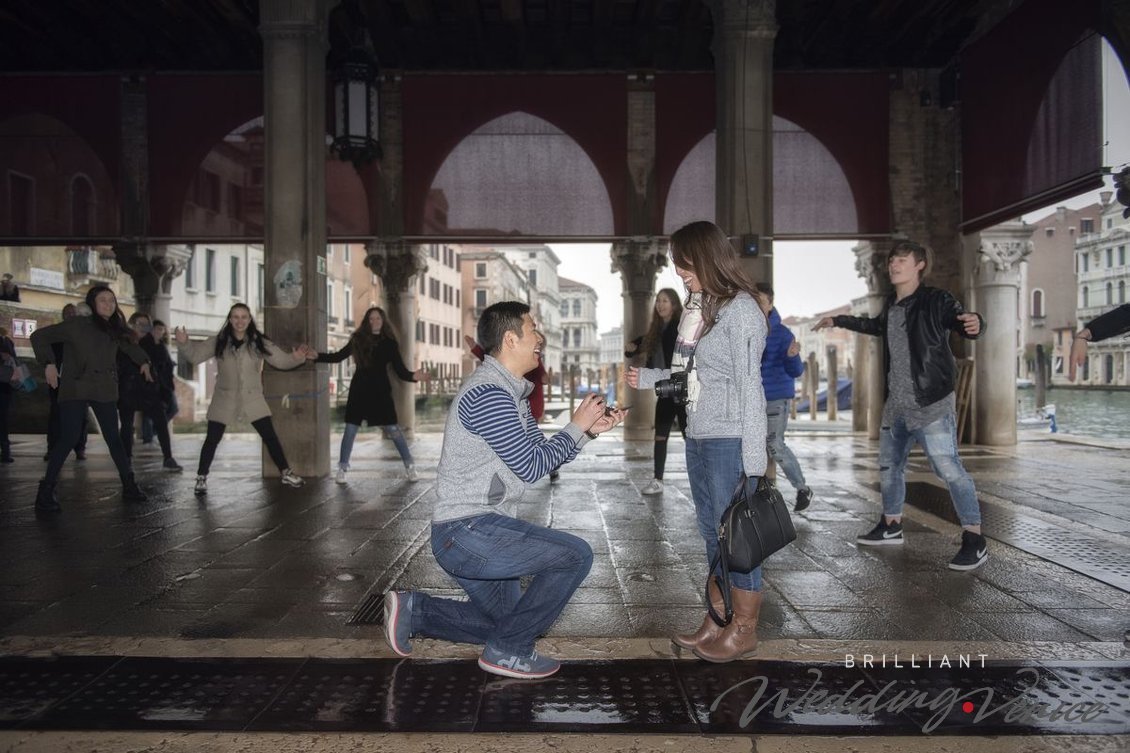 Wedding proposal ideas in Venice