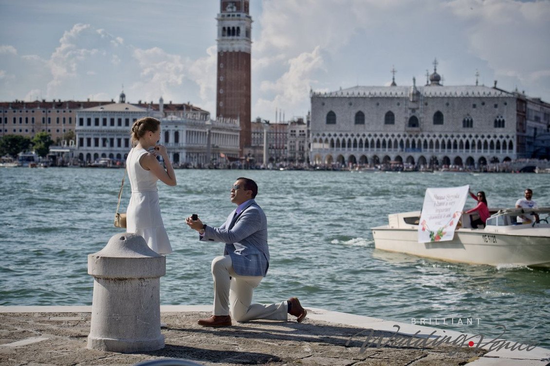 Wedding proposal ideas in Venice